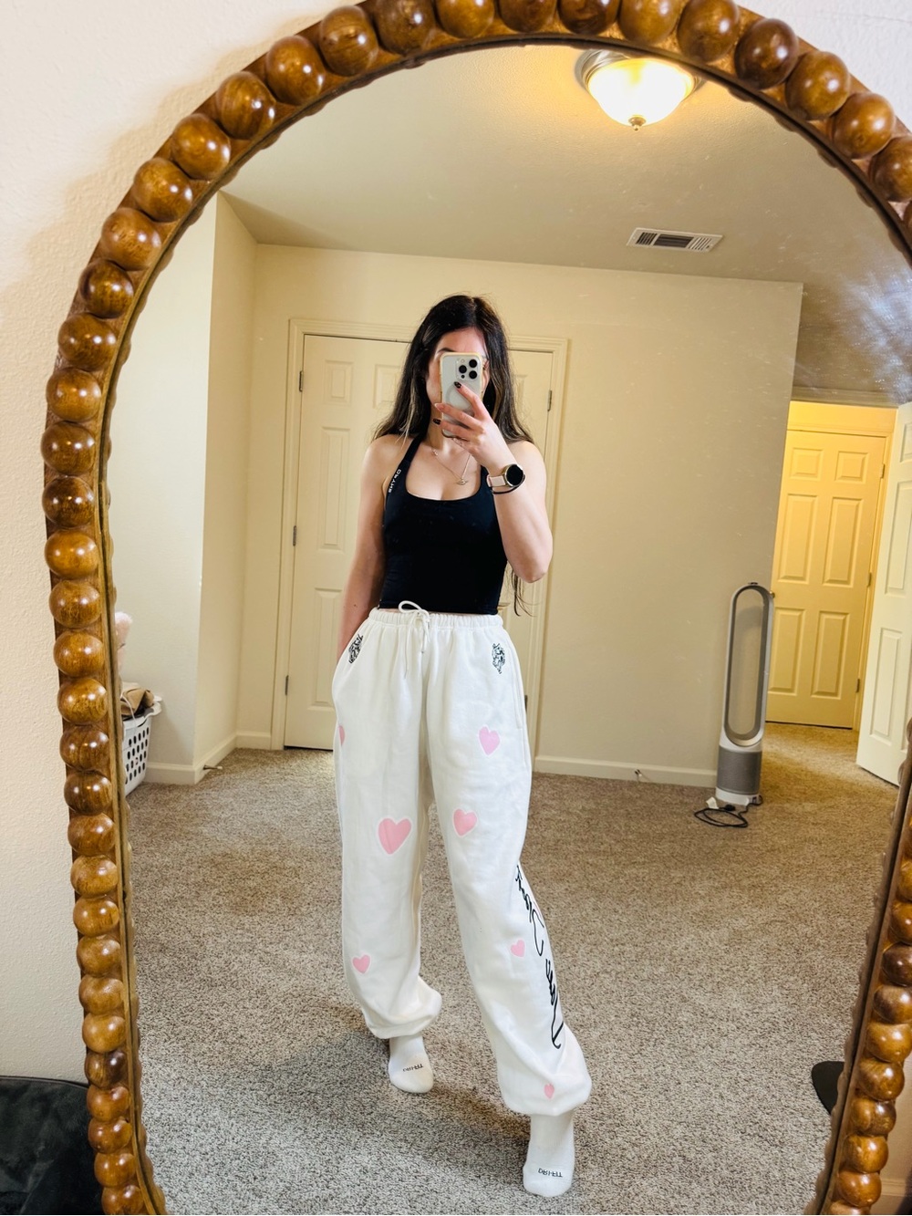 Darc Sport x Batman Her Energy Lounger Sweatpants Cream S 947/1000 RARE